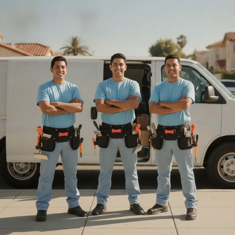 Ladrilhador equipe em Palmas